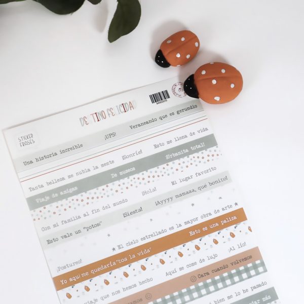 pegatinas destino felicidad frases 1