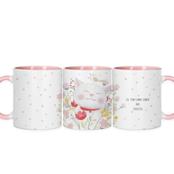 taza gatito